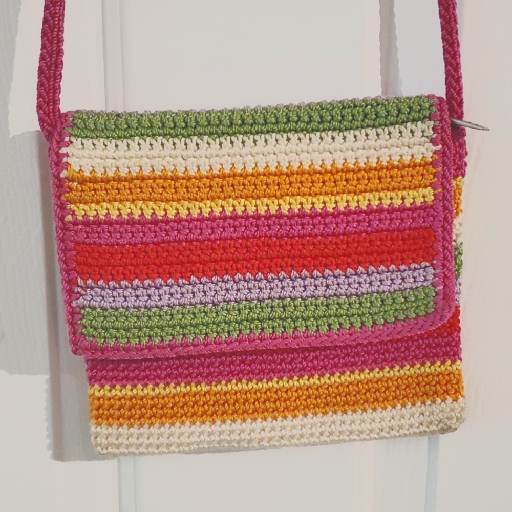 Boho Crochet Mini Purse by The Sak